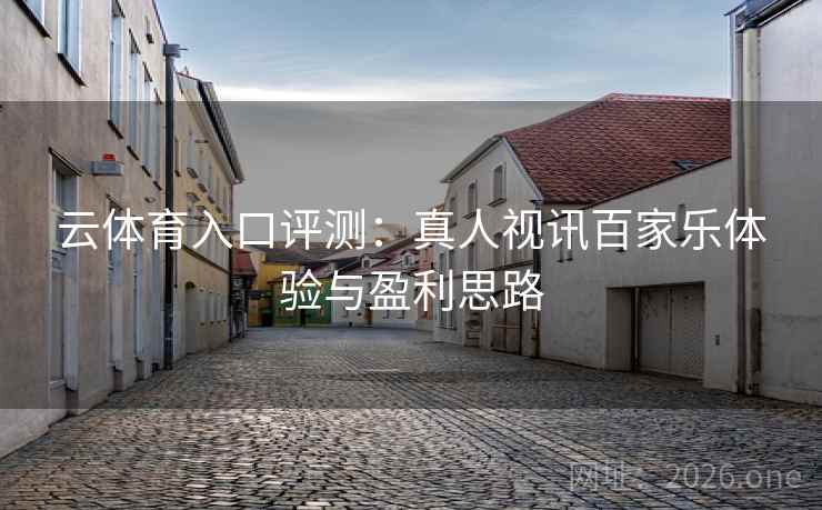 云体育入口评测：真人视讯百家乐体验与盈利思路