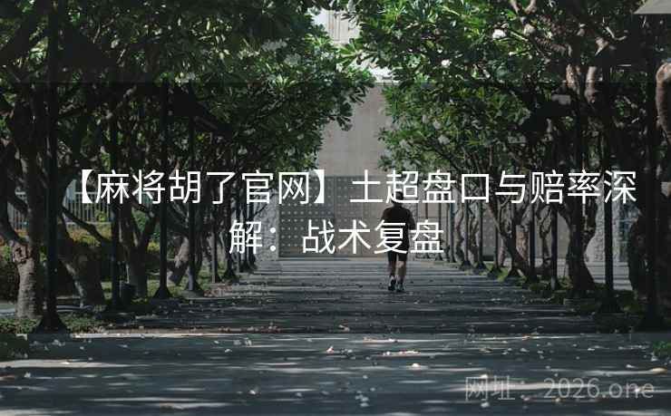【麻将胡了官网】土超盘口与赔率深解:战术复盘 【麻将胡了官网】土超盘口与赔率深解:战术复盘
