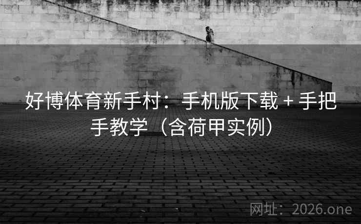 好博体育新手村：手机版下载 + 手把手教学（含荷甲实例）